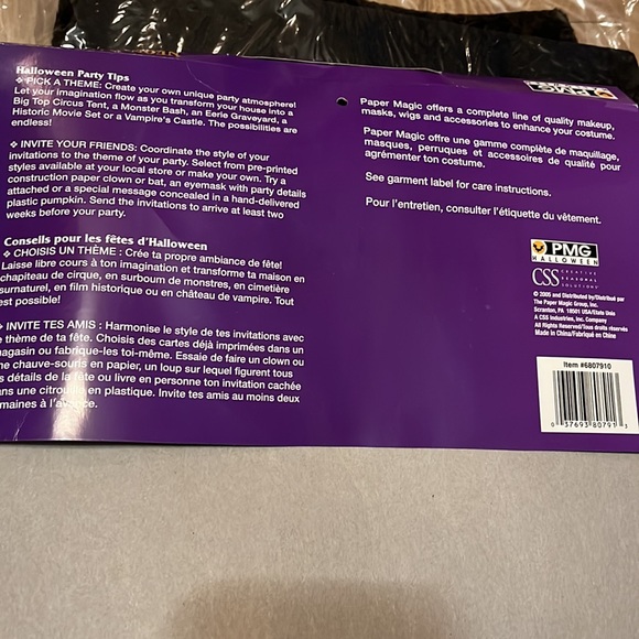 NEON WITCH OUTFIT FOR HALLOWEEN OR JUST FOR FUN! NEW!! One size - Picture 3 of 3